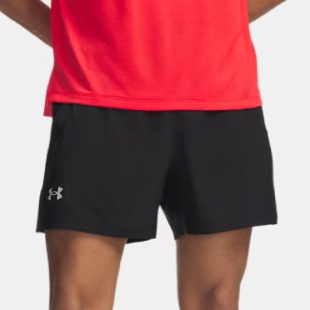 Under Armour HeatGear Men’s Athletic‎ Shorts Medium Black Running Gym Training